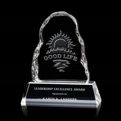 Awards and Trophies - Crystal Awards - Carling Liquid&trade; Clear Crystal Award