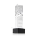 Oakham Black on Hancock Base Towers Crystal Award