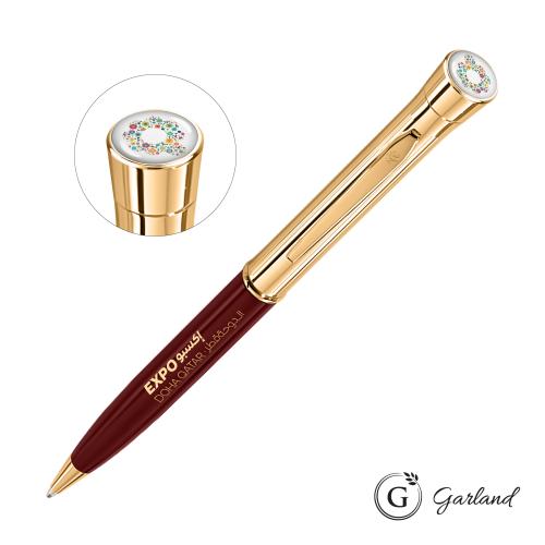 Promotional Products - Writing Instruments - Metal Pens - Garland&reg; Monogram Custom Twist Ballpoint Pen - Gold