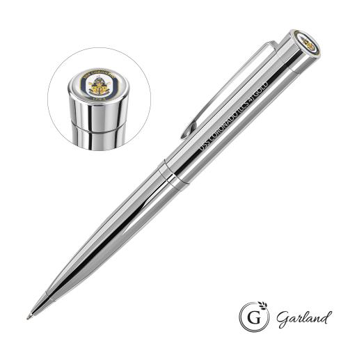 Promotional Products - Writing Instruments - Metal Pens - Garland&reg; Executive Custom Signature Twist Pen - Chrome