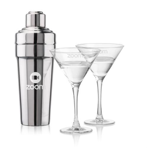 Corporate Gifts - Barware - Gift Sets - Milano Shaker & Connoisseur Martini Set