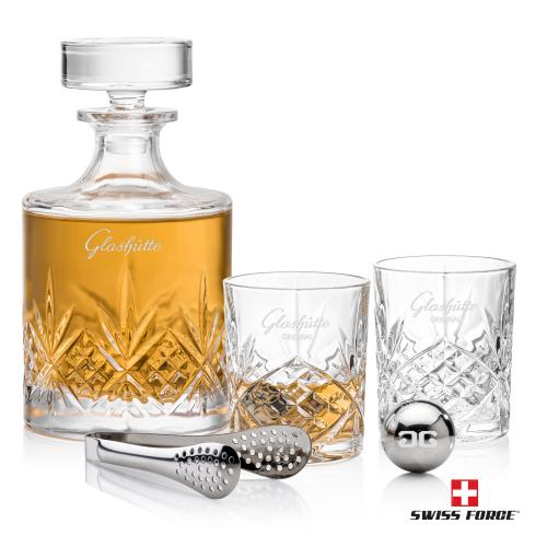 Corporate Gifts - Barware - Gift Sets - Brinkley Decanter Set & Ice Balls