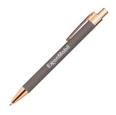 Avison Clicker Ballpoint Pen w/Rose Gold Accents - Writing Instruments
