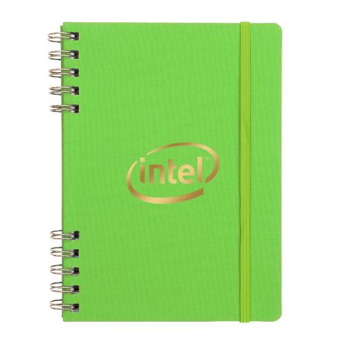 Promotional Products - Journals & Notebooks - Hardcover Journals - Willoughby Spiral Journal