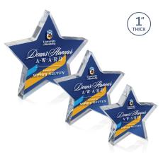Copeland Full Color Double Sided Star Acrylic Award - Acrylic Awards