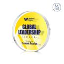 Gainsborough Full Color Double Sided Clear Circle Crystal Award