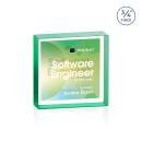 Upton Square Full Color Double Sided Emerald Square / Cube Crystal Award