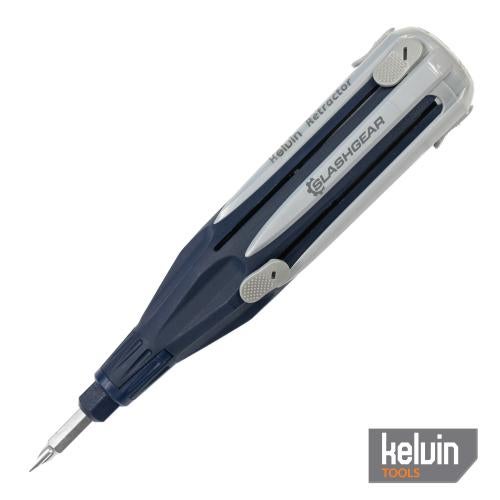 Promotional Products - Auto and Tools - Multi-Tools - Kelvin&reg; Retractor Multi-Tip Screwdriver