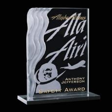 Wakefield Rectangle Glass Award - Awards and Trophies