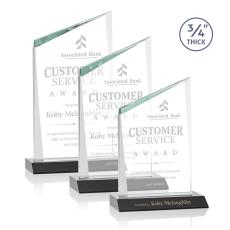 Scarsdale Black Peaks Crystal Award - Crystal Awards