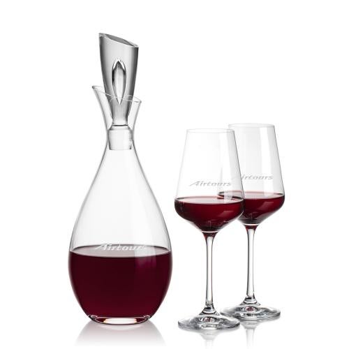 Corporate Gifts - Barware - Gift Sets - Juliette Decanter & Breckland Wine