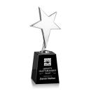 Tuscany Chrome Star on Celestina Base - Black