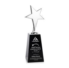 Tuscany Chrome Star on Novita Base - Black - Metal Awards