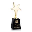 Tuscany Gold Star on Celestina Base - Black
