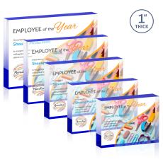 Toledo Full Color Blue (Horiz) Rectangle Acrylic Award - Awards and Trophies