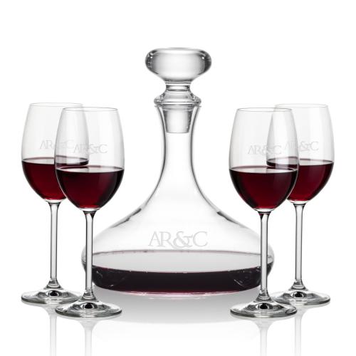 Corporate Gifts - Barware - Decanters - Stratford Decanter & Woodbridge Wine