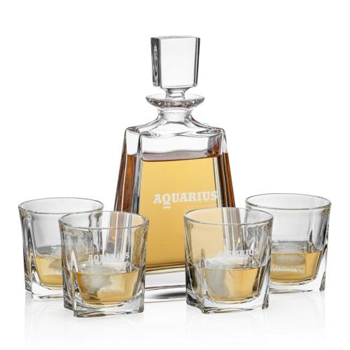 Corporate Gifts - Barware - Decanters - Riddell Decanter Set