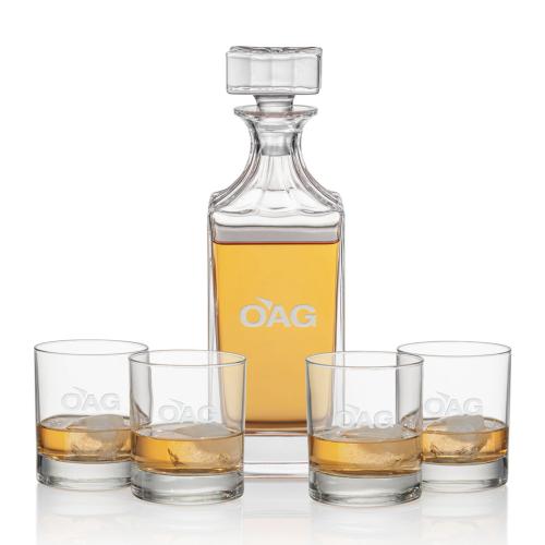 Corporate Gifts - Barware - Gift Sets - Chelsea Decanter Set