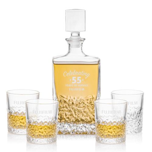 Corporate Gifts - Barware - Decanters - Oakham Decanter Set
