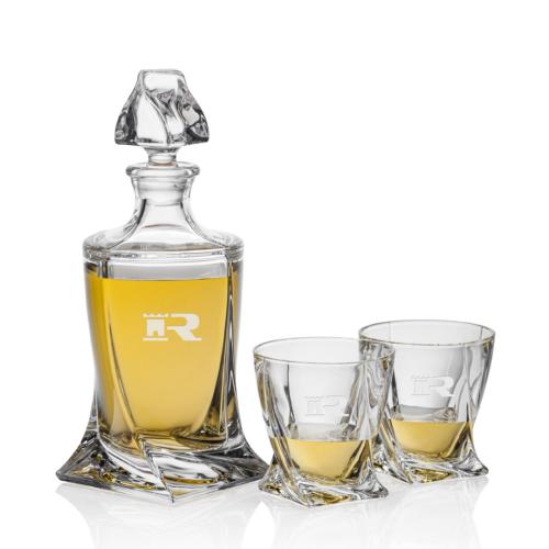Corporate Gifts - Barware - Gift Sets - Oasis Decanter Set