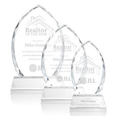 Wilton Clear on Newhaven Base Peaks Crystal Award - Awards and Trophies