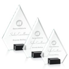 Charlotte Black Diamond Crystal Award - Awards and Trophies