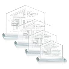 Domicile Starfire Peaks Crystal Award - Crystal Awards