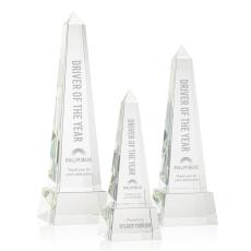 Master Obelisk on Base - Clear - Crystal Awards