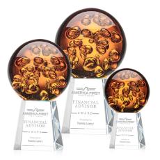 Employee Gifts - Avery Globe on Celestina Base Glass Award