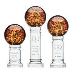 Employee Gifts - Avery Globe on Colvestone Base Glass Award
