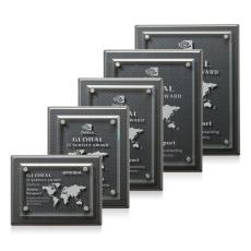 Caledon Plaque - Carbon Fibre/Silver - Awards and Gifts