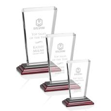 Employee Gifts - Chatham Albion Rectangle Crystal Award
