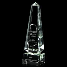 Kasmir Obelisk - Crystal Awards