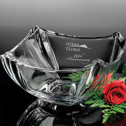 Awards and Trophies - Crystal Awards - Fairmount Bowl