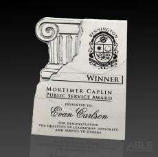 Chiseled Column Plaque - Marble & Stone Awards