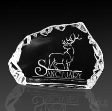 Carved Iceberg Horizontal - Crystal Awards