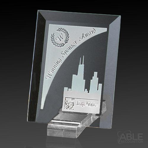 Awards and Trophies - Crystal Awards - Prisma Rectangle