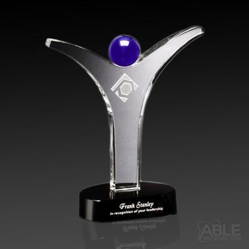 Awards and Trophies - Crystal Awards - Team-Up Figure