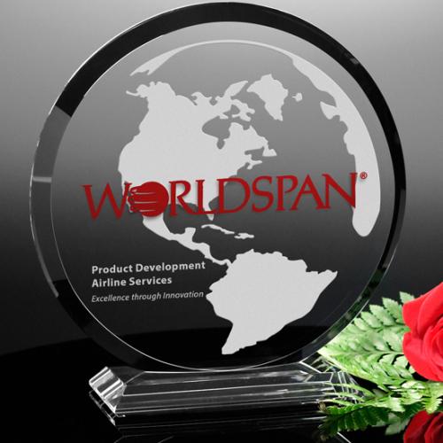 Awards and Trophies - Crystal Awards - Apollo Circle