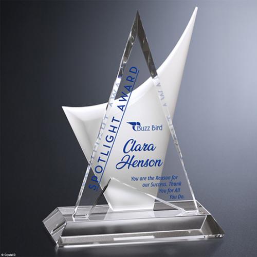 Awards and Trophies - Crystal Awards - Enterprise Award