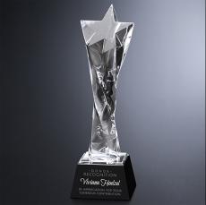 Twisted Star Optical Award - Crystal Awards