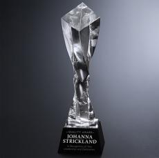 Twisted Diamond Optical Award - Crystal Awards