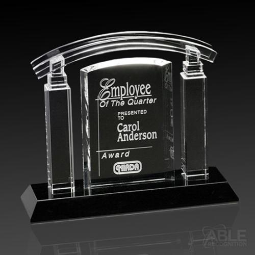 Awards and Trophies - Crystal Awards - Portico Award