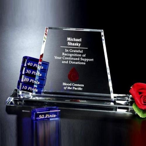 Awards and Trophies - Crystal Awards - Alliance Goal-Setter
