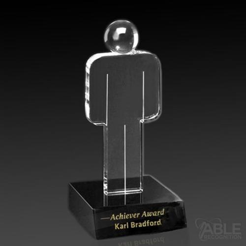 Awards and Trophies - Crystal Awards - Unity Figure