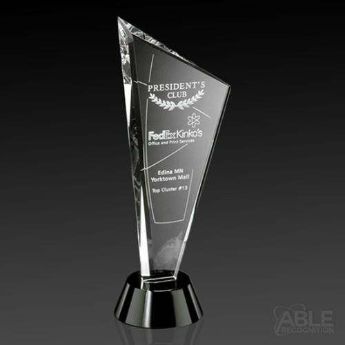 Awards and Trophies - Crystal Awards - Invincible Award
