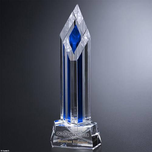 Awards and Trophies - Crystal Awards - Halifax Indigo Award