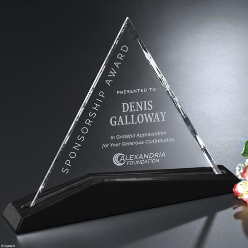 Awards and Trophies - Crystal Awards - Asheville Triangle