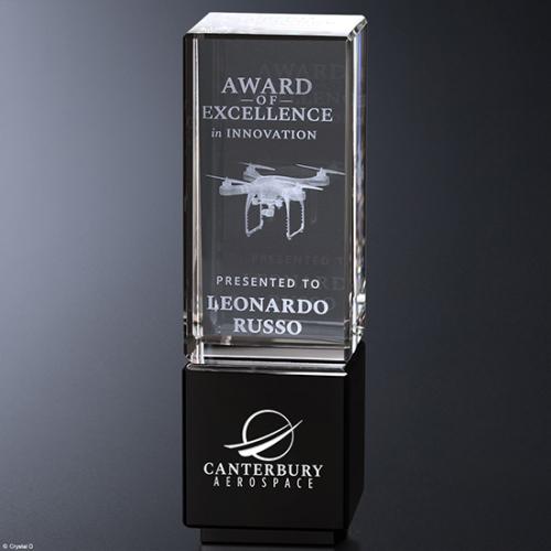 Awards and Trophies - Crystal Awards - Oakley Sable Award