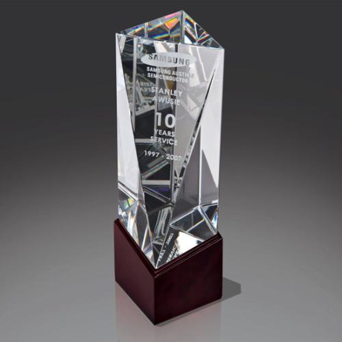 Awards and Trophies - Crystal Awards - Optic Balboa